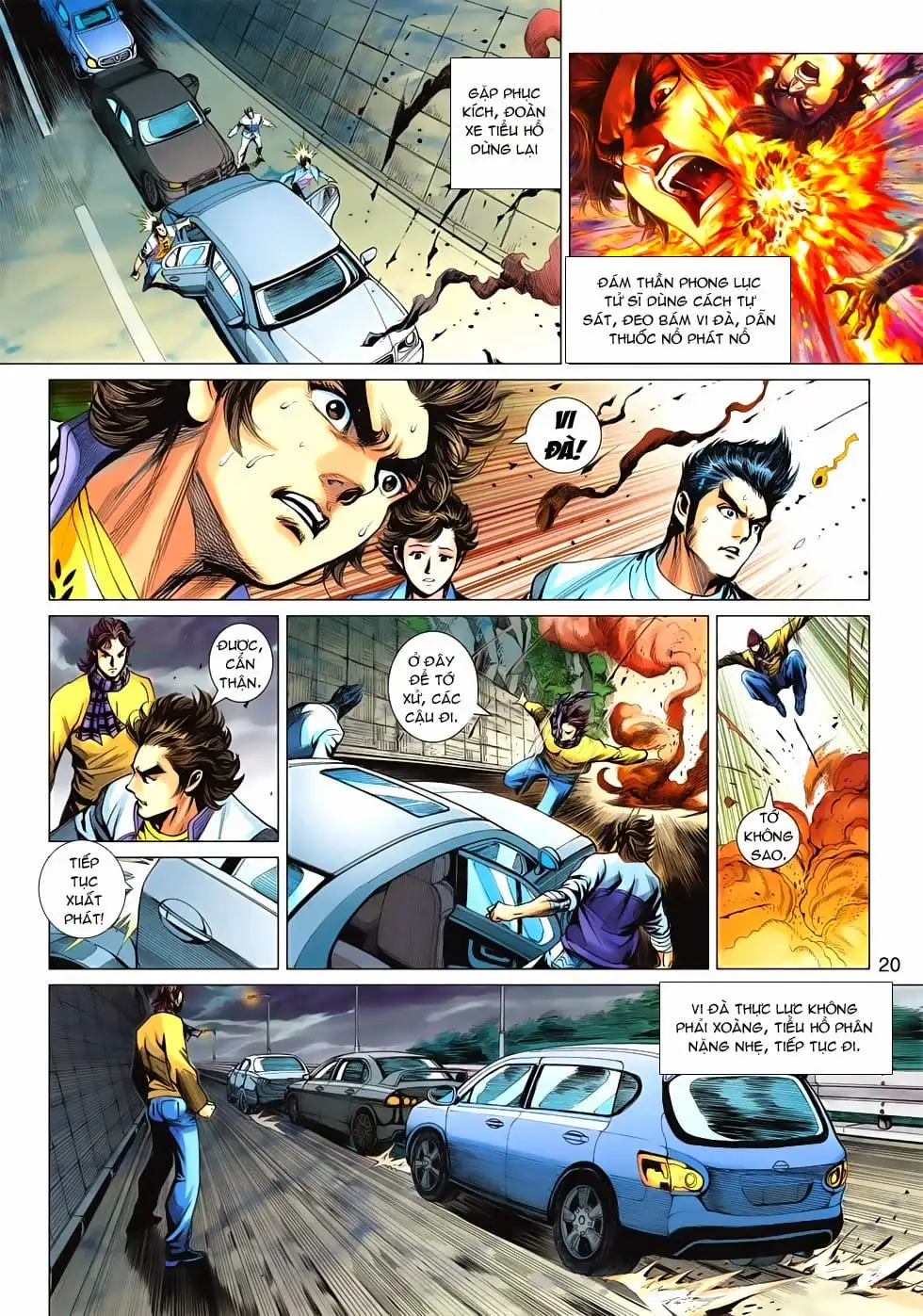 Truyện Tranh Tân Tác Long Hổ Môn trang 4