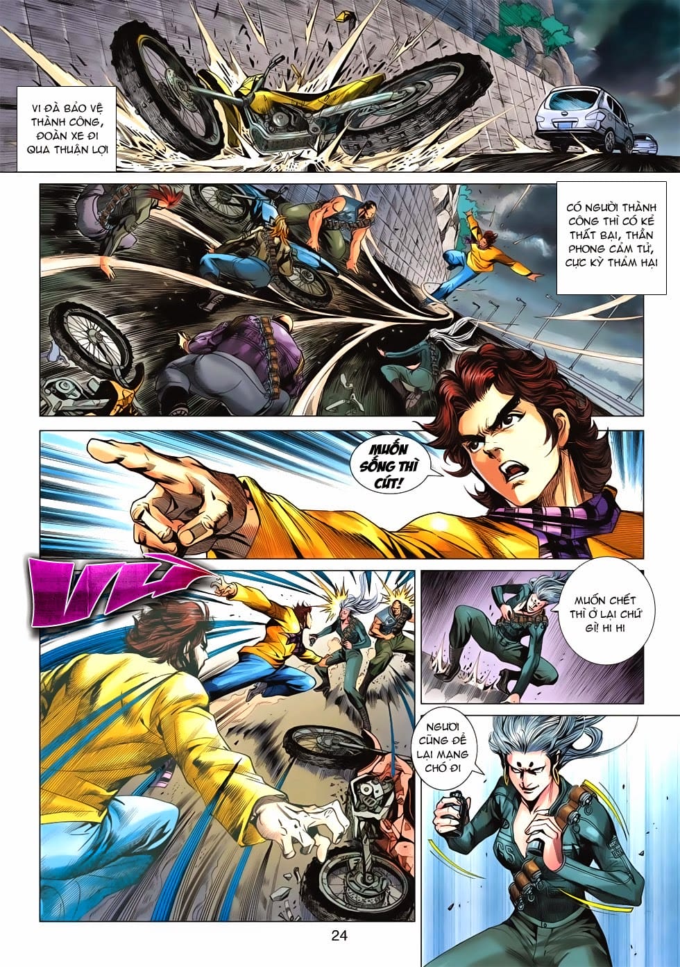 Truyện Tranh Tân Tác Long Hổ Môn trang 4