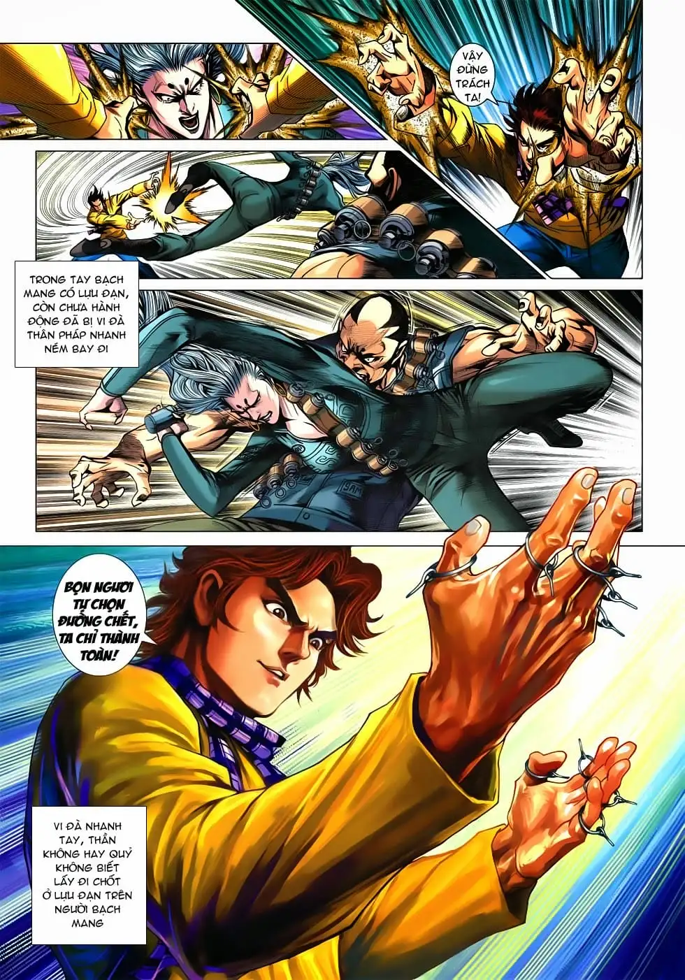 Truyện Tranh Tân Tác Long Hổ Môn trang 4