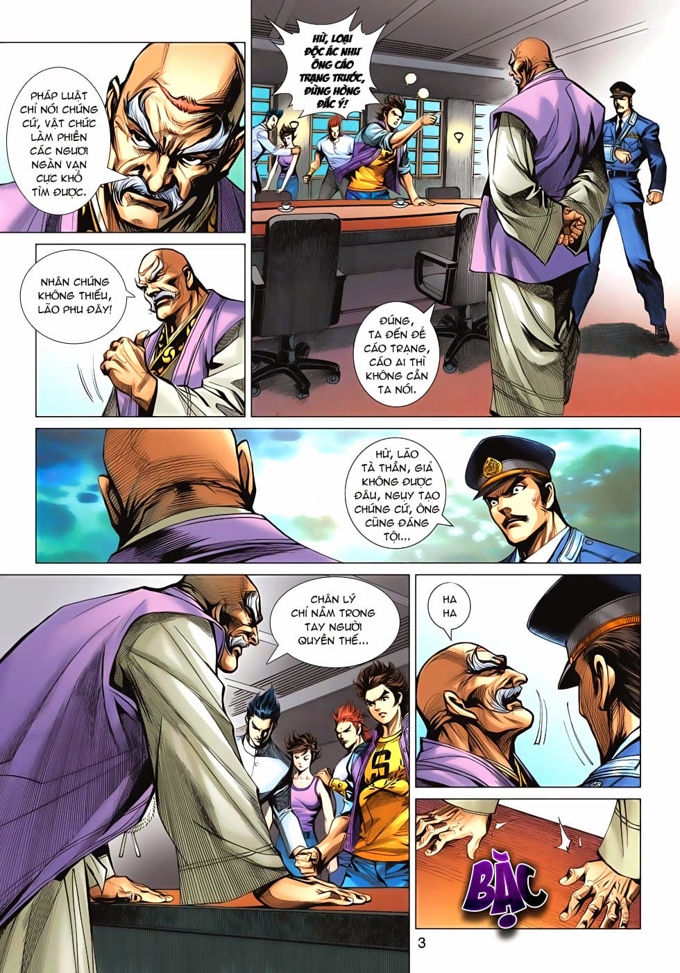Truyện Tranh Tân Tác Long Hổ Môn trang 4