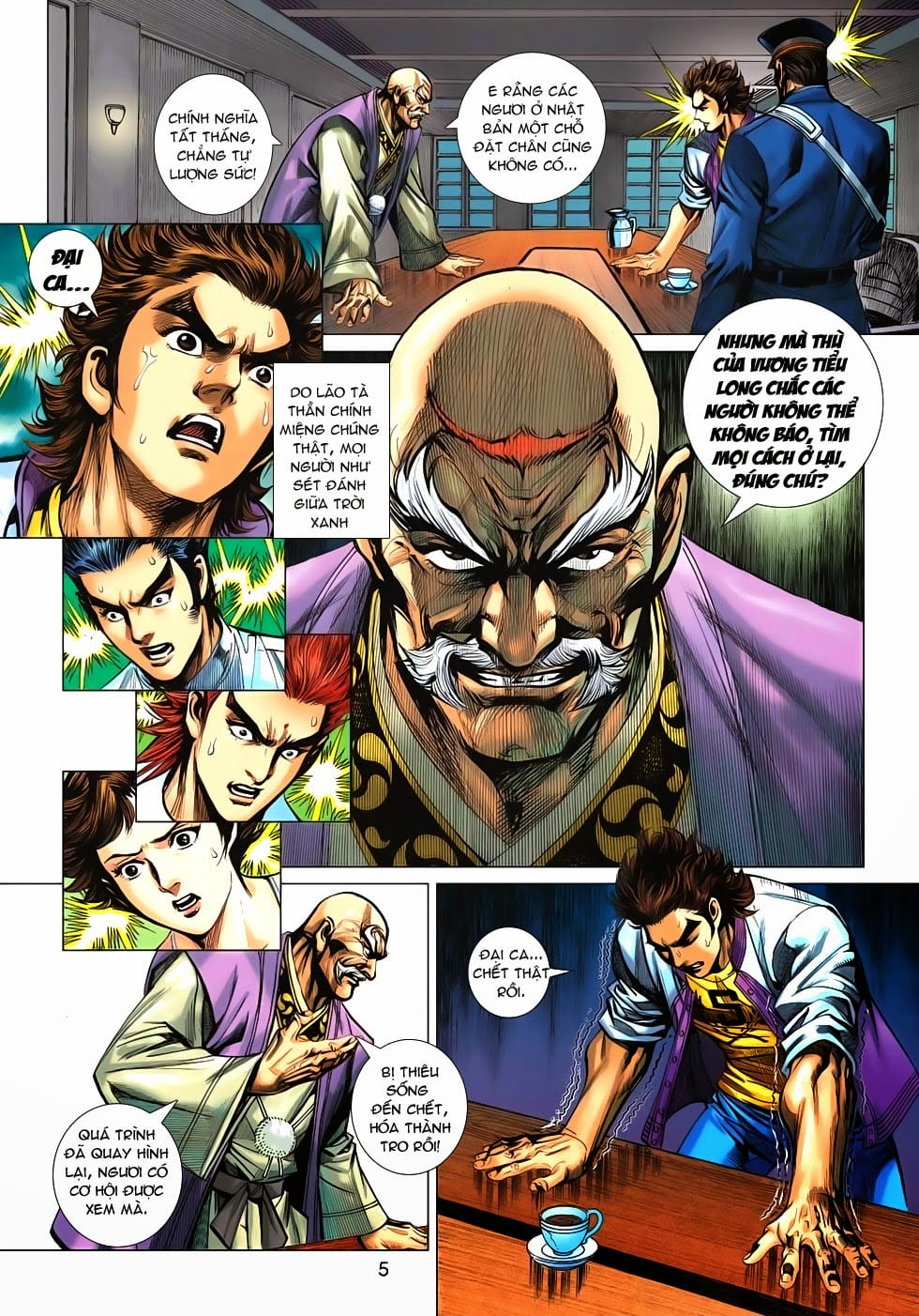 Truyện Tranh Tân Tác Long Hổ Môn trang 4
