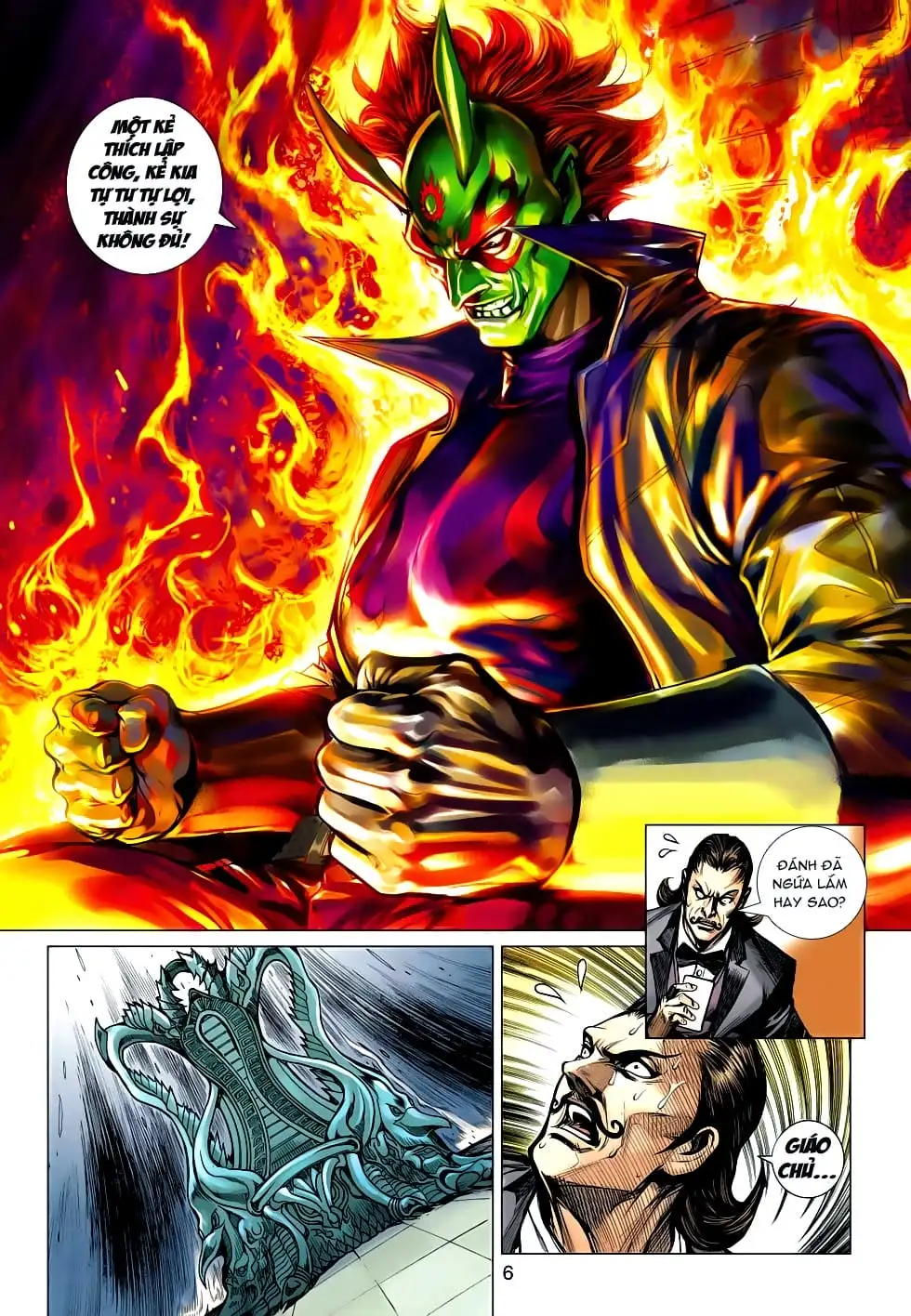 Truyện Tranh Tân Tác Long Hổ Môn trang 4