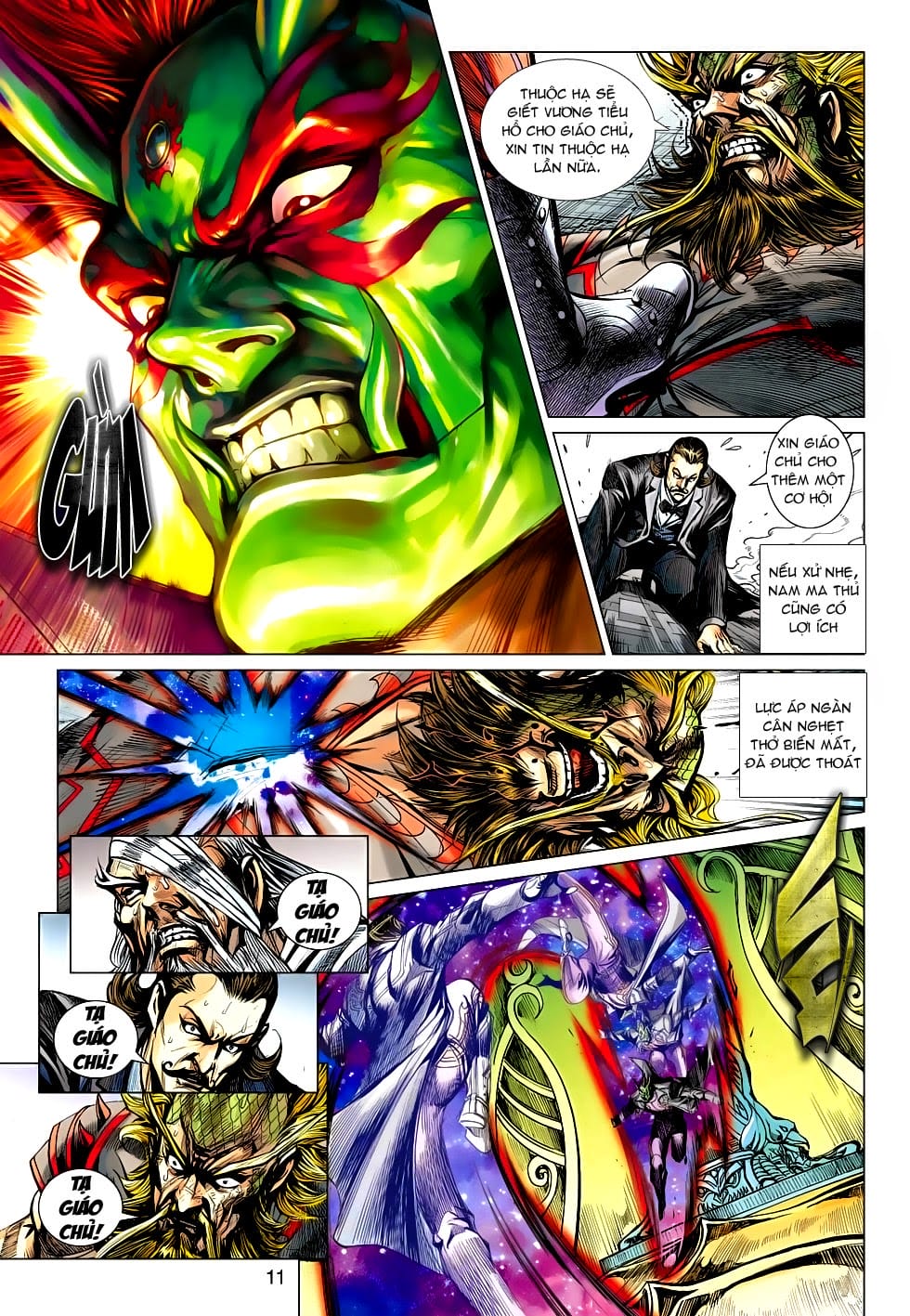 Truyện Tranh Tân Tác Long Hổ Môn trang 4