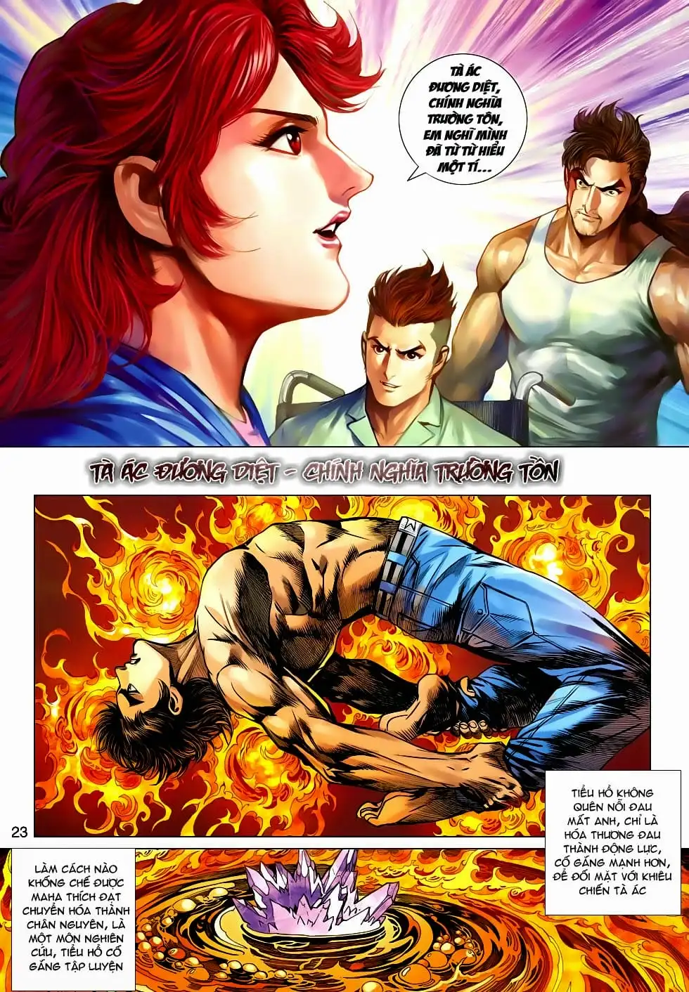 Truyện Tranh Tân Tác Long Hổ Môn trang 4