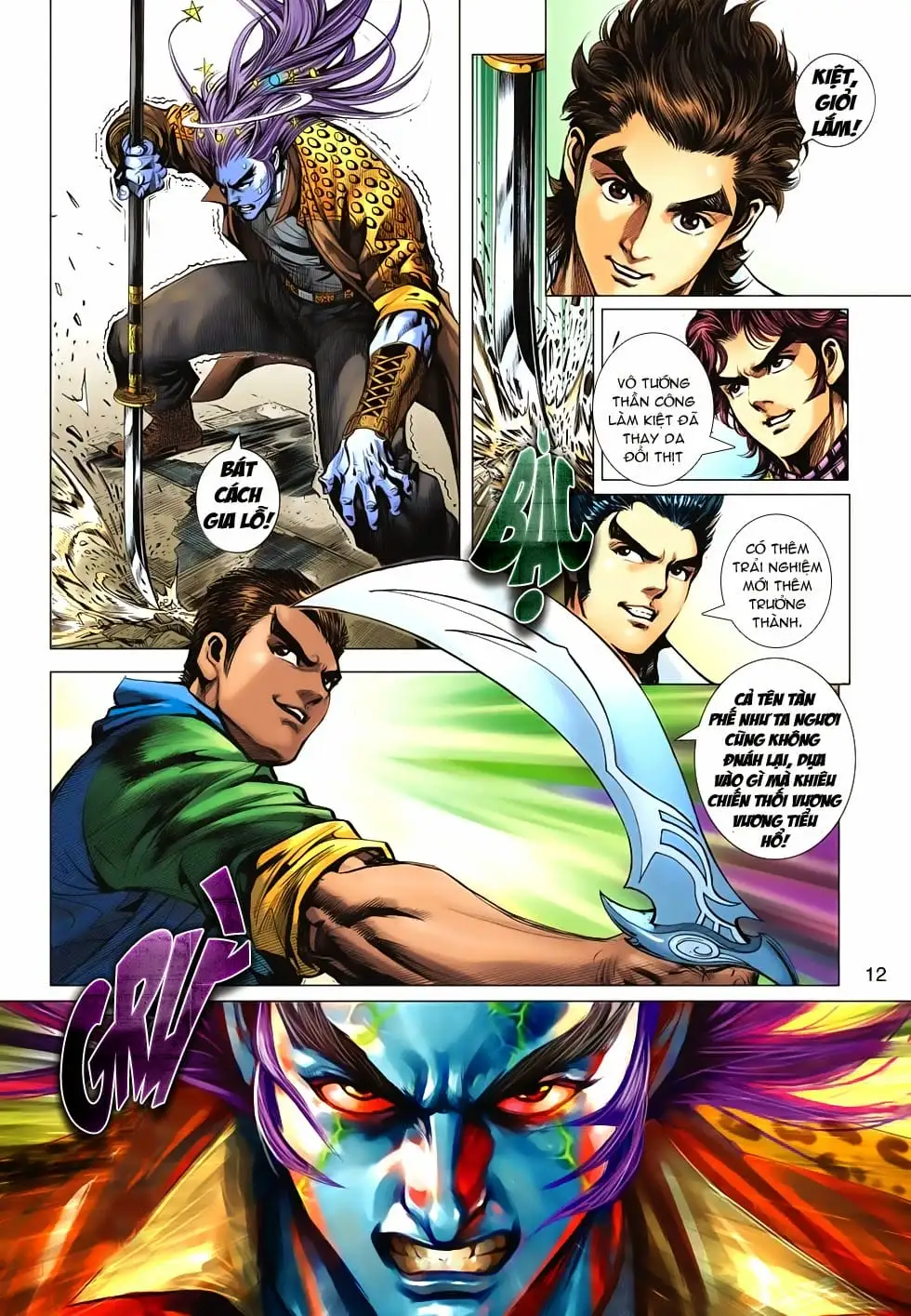 Truyện Tranh Tân Tác Long Hổ Môn trang 4