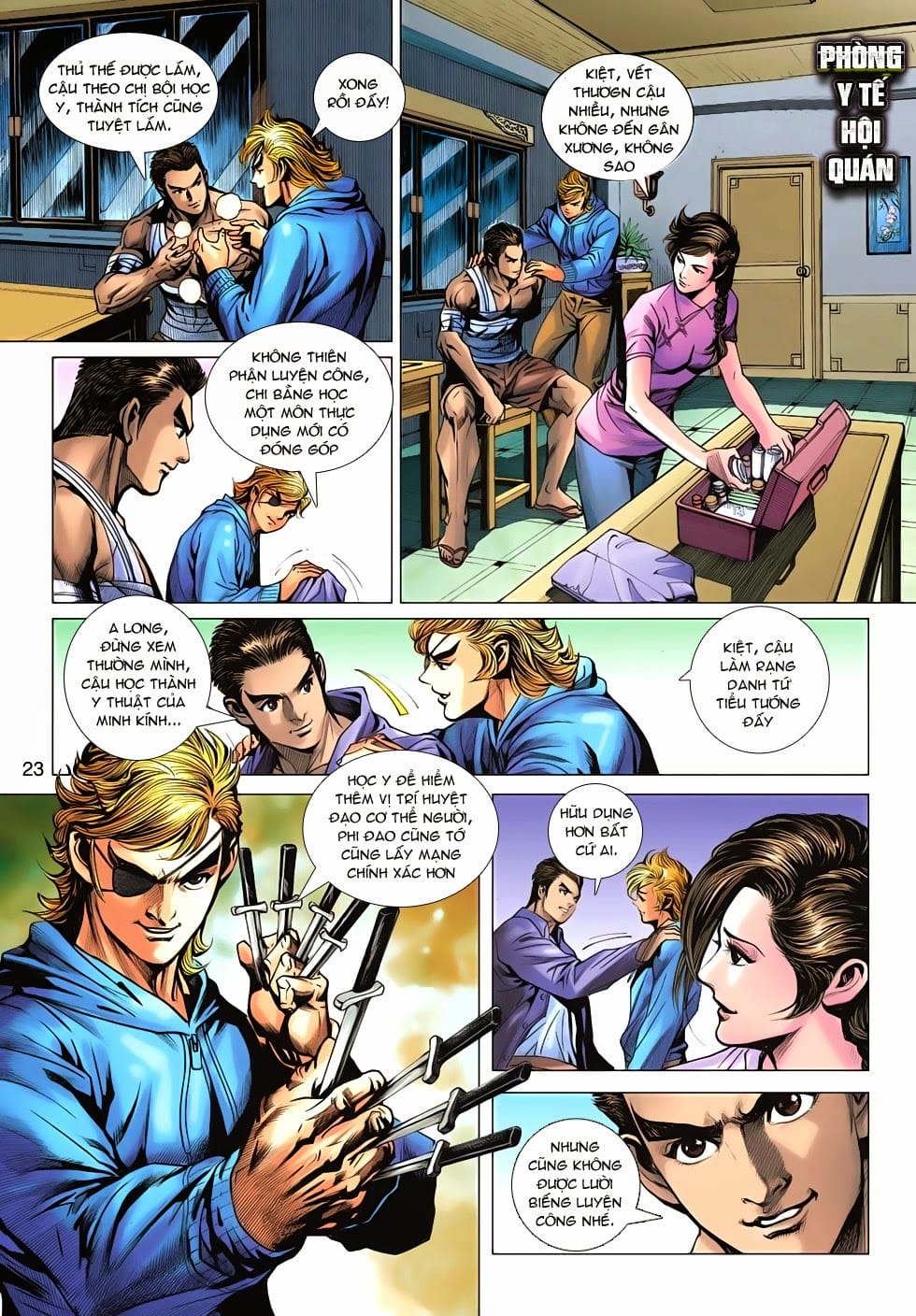 Truyện Tranh Tân Tác Long Hổ Môn trang 4