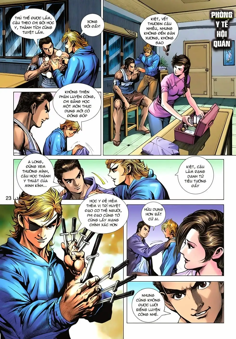 Truyện Tranh Tân Tác Long Hổ Môn trang 4