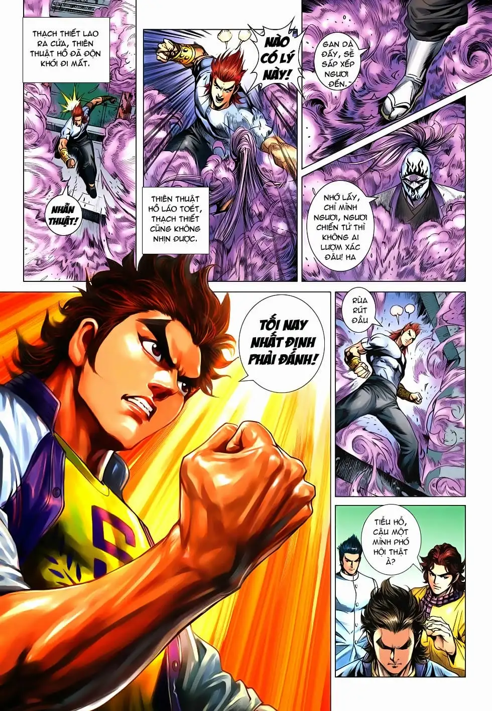 Truyện Tranh Tân Tác Long Hổ Môn trang 4