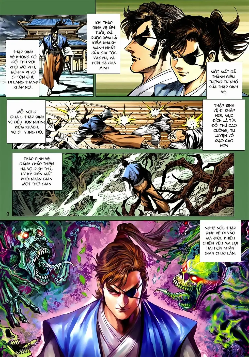 Truyện Tranh Tân Tác Long Hổ Môn trang 4