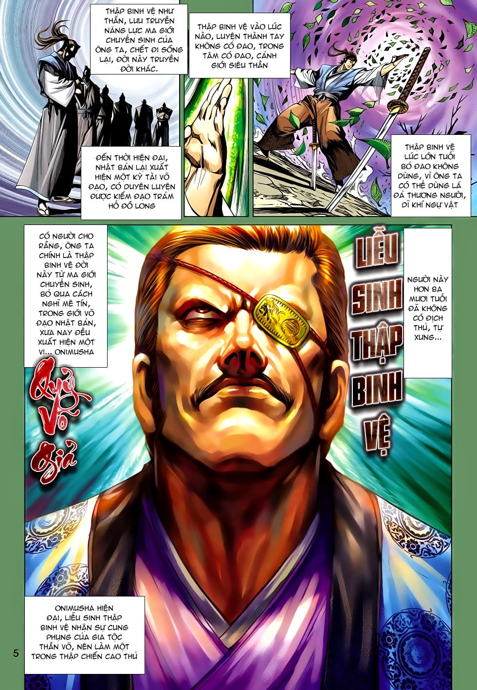 Truyện Tranh Tân Tác Long Hổ Môn trang 4