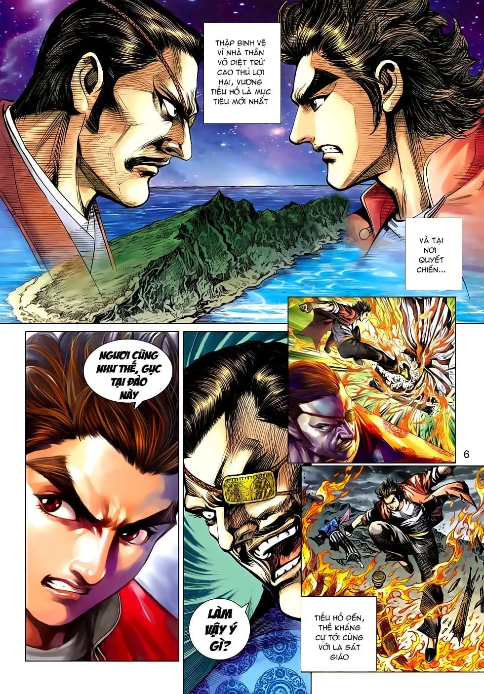 Truyện Tranh Tân Tác Long Hổ Môn trang 4