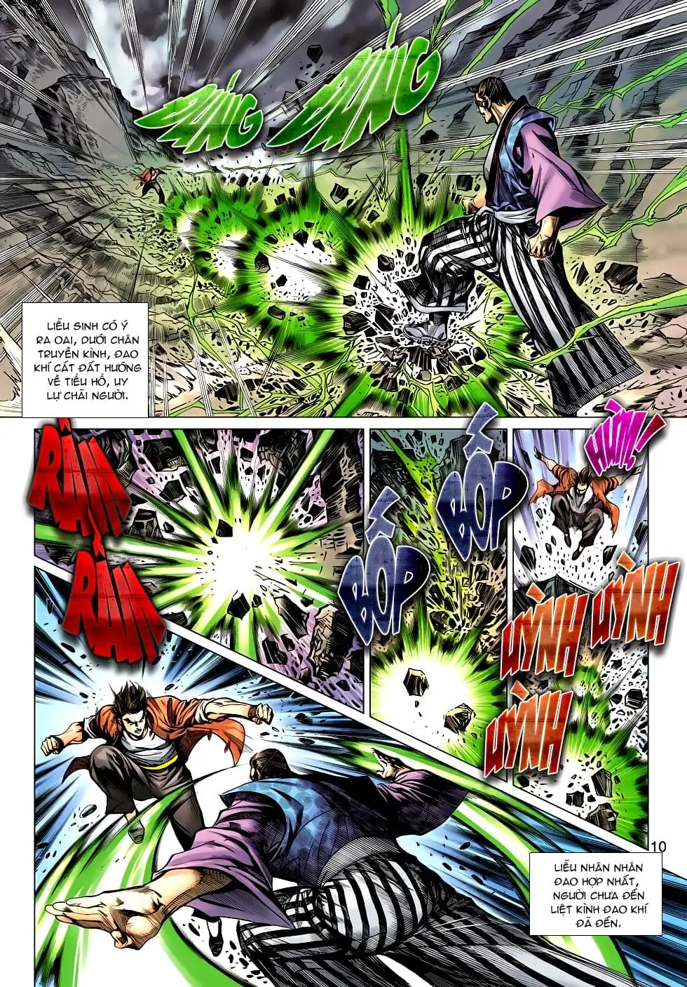 Truyện Tranh Tân Tác Long Hổ Môn trang 4