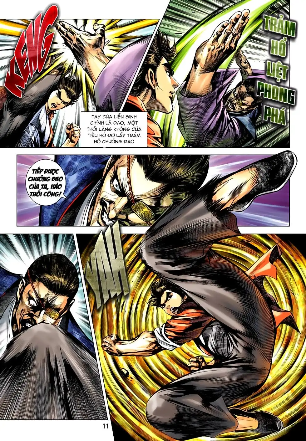 Truyện Tranh Tân Tác Long Hổ Môn trang 4