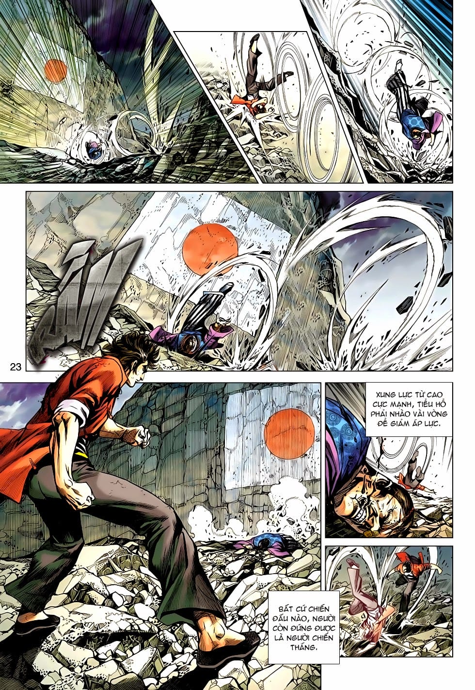 Truyện Tranh Tân Tác Long Hổ Môn trang 4