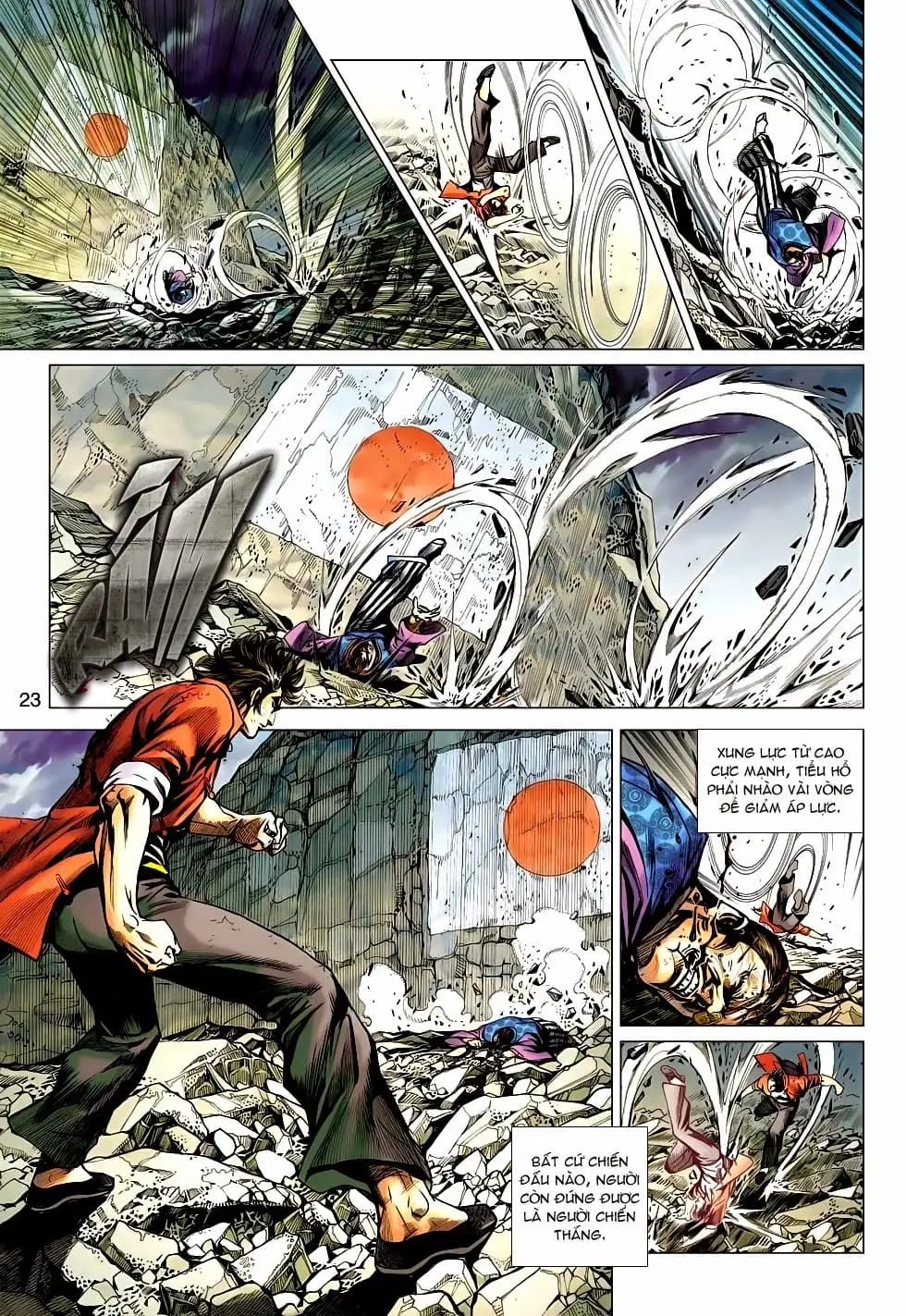 Truyện Tranh Tân Tác Long Hổ Môn trang 4