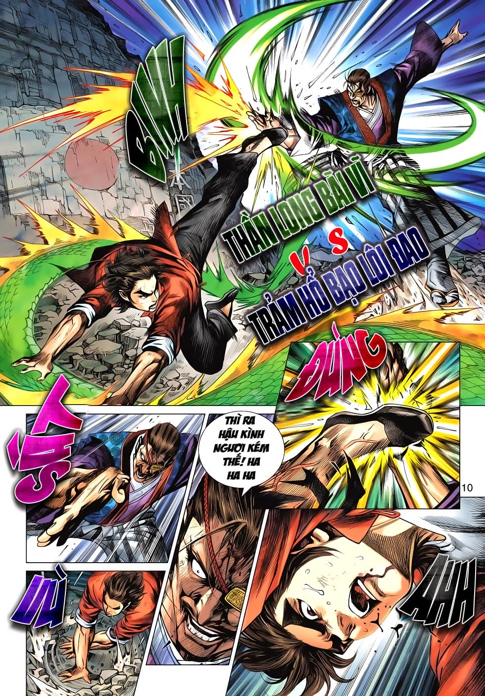 Truyện Tranh Tân Tác Long Hổ Môn trang 4