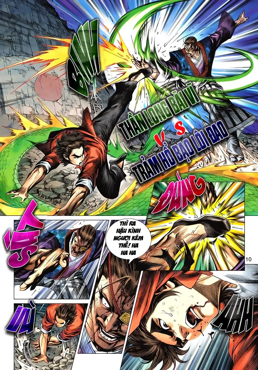 Truyện Tranh Tân Tác Long Hổ Môn trang 4