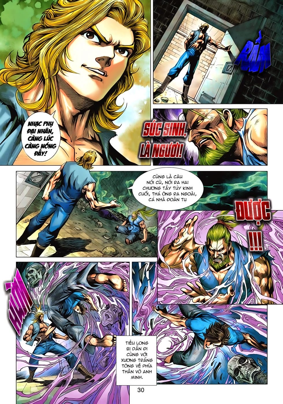 Truyện Tranh Tân Tác Long Hổ Môn trang 4
