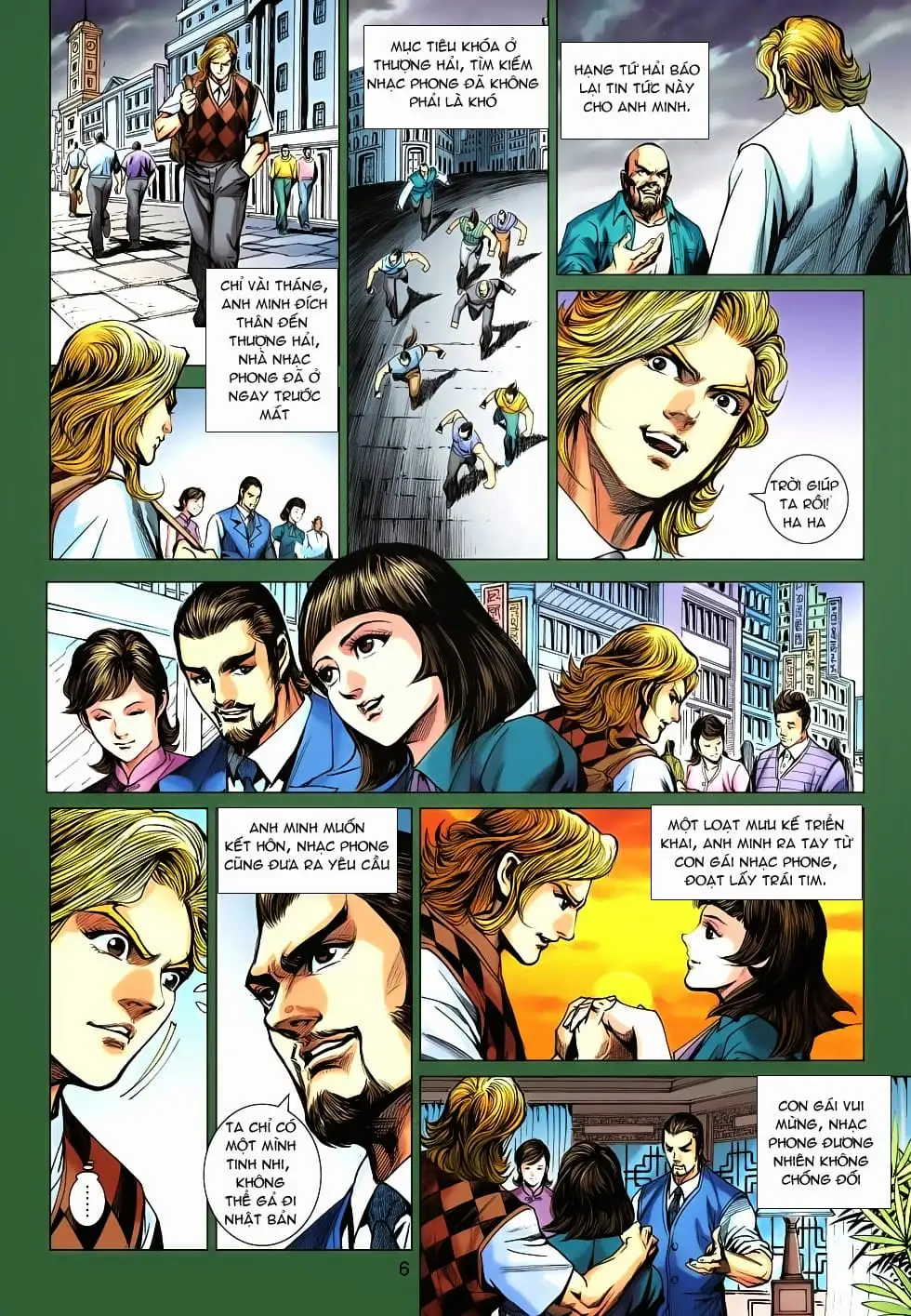 Truyện Tranh Tân Tác Long Hổ Môn trang 4