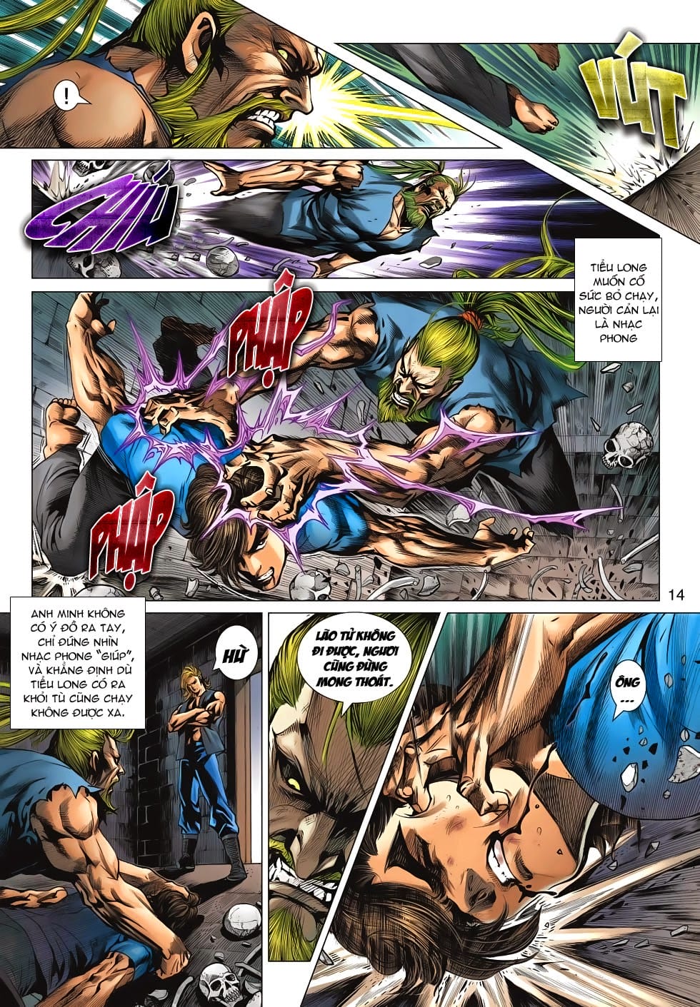 Truyện Tranh Tân Tác Long Hổ Môn trang 4