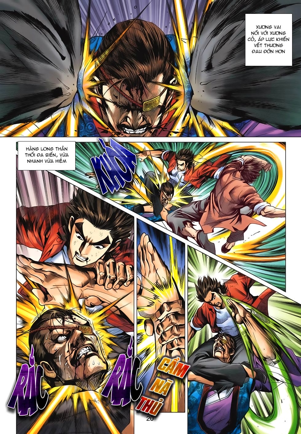 Truyện Tranh Tân Tác Long Hổ Môn trang 4