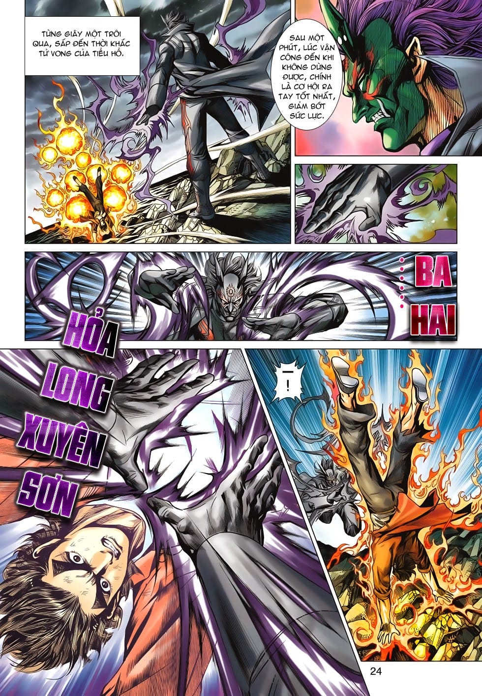 Truyện Tranh Tân Tác Long Hổ Môn trang 4