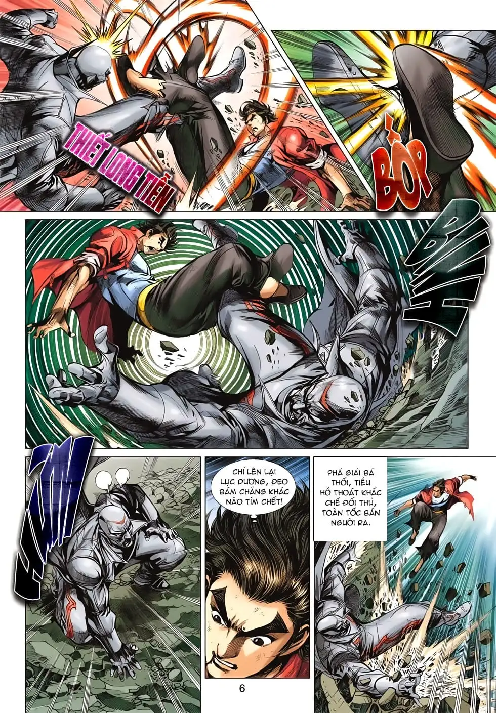 Truyện Tranh Tân Tác Long Hổ Môn trang 4