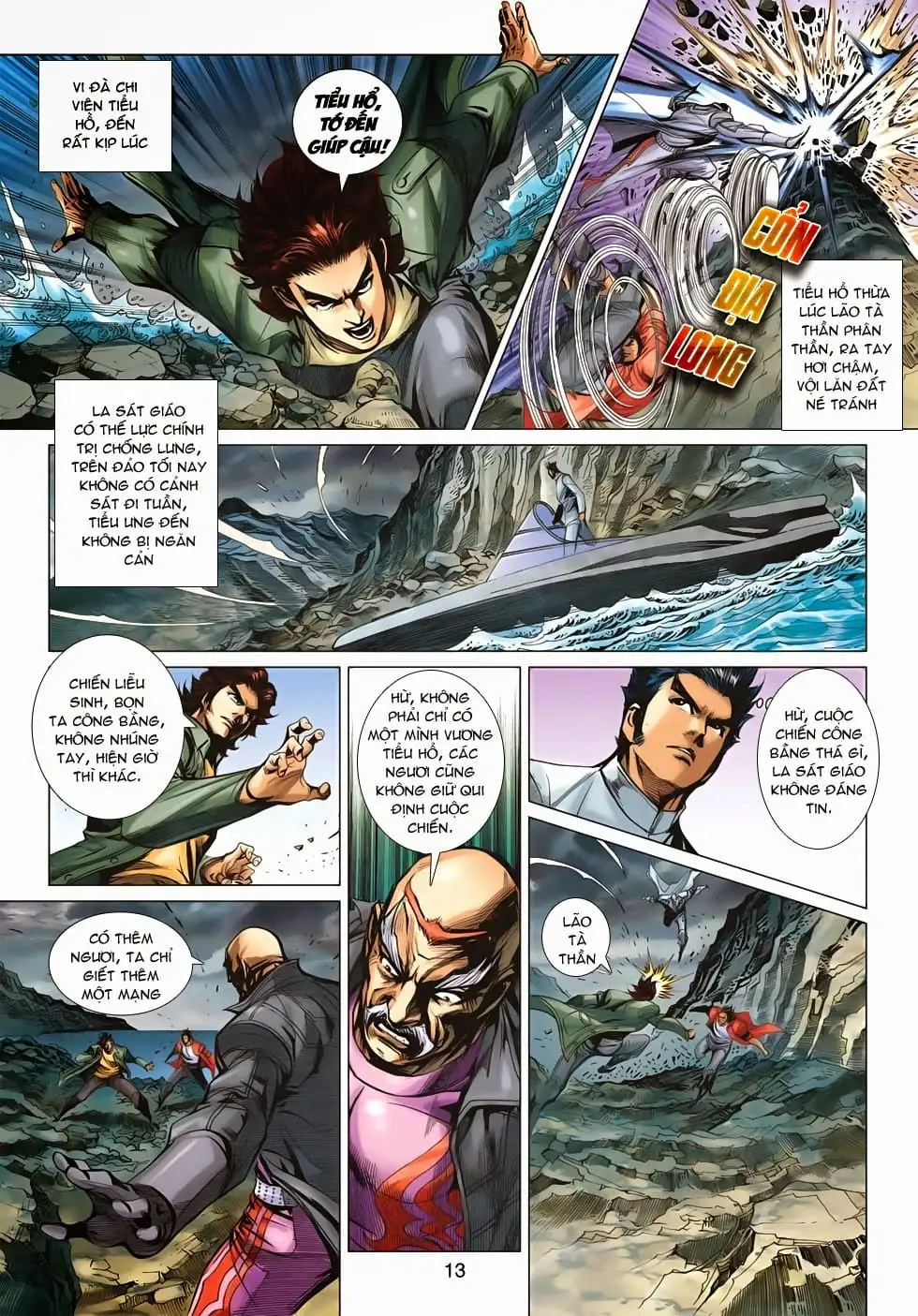 Truyện Tranh Tân Tác Long Hổ Môn trang 4