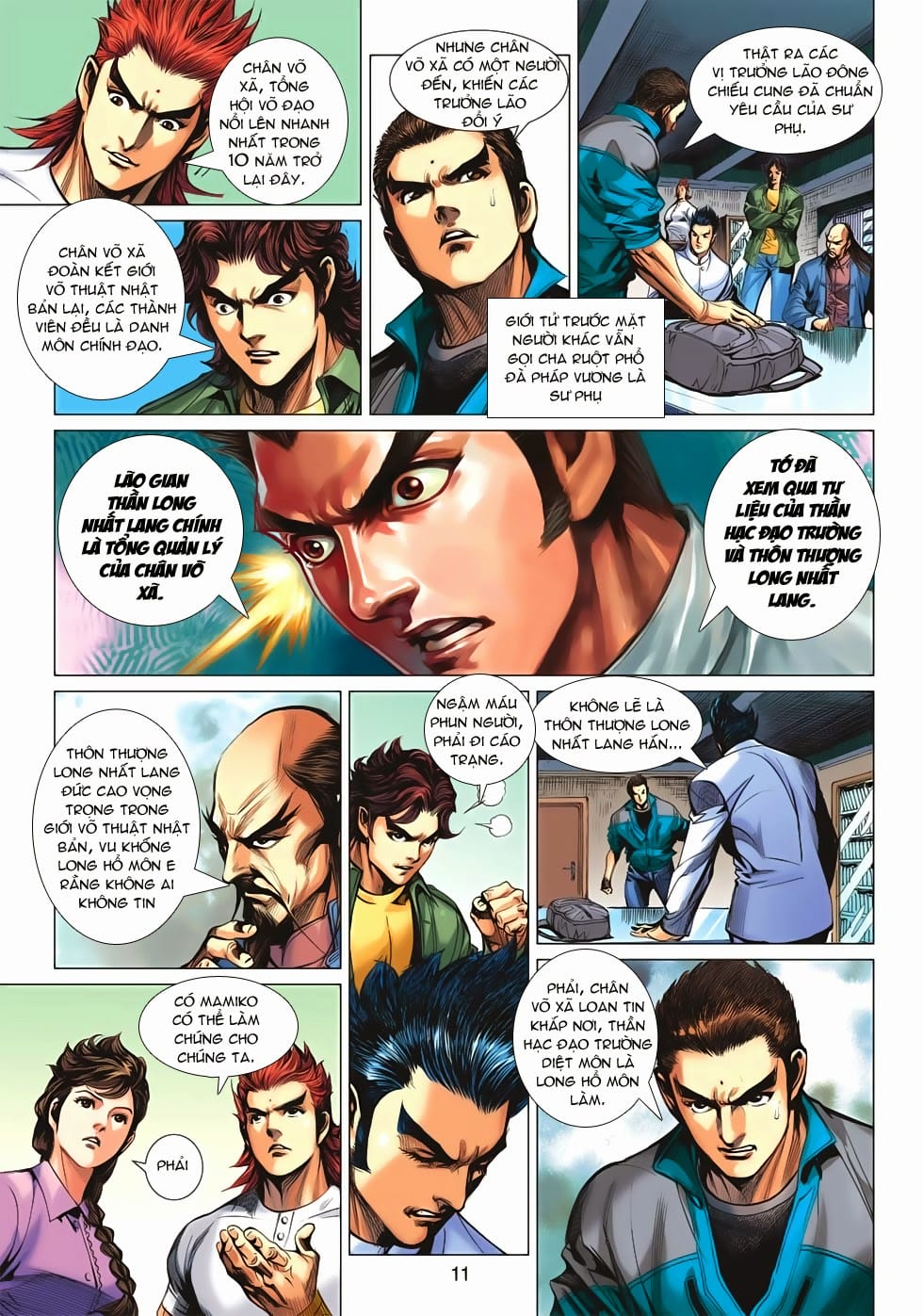 Truyện Tranh Tân Tác Long Hổ Môn trang 4