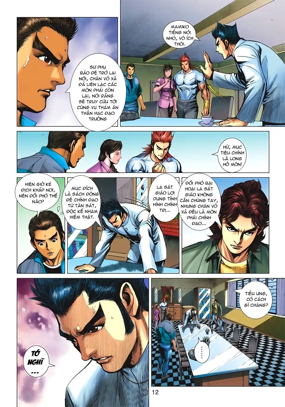 Truyện Tranh Tân Tác Long Hổ Môn trang 4