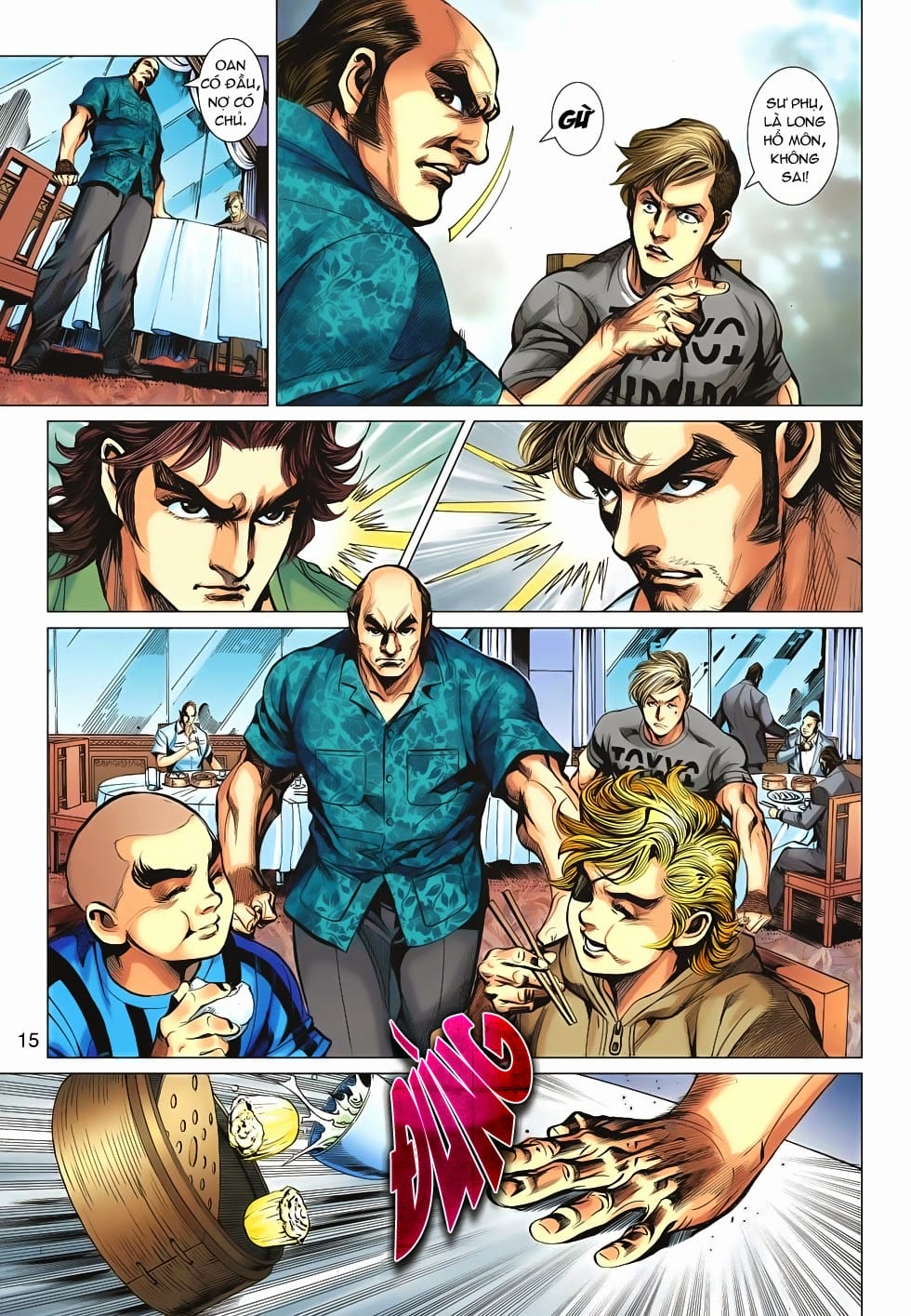 Truyện Tranh Tân Tác Long Hổ Môn trang 4