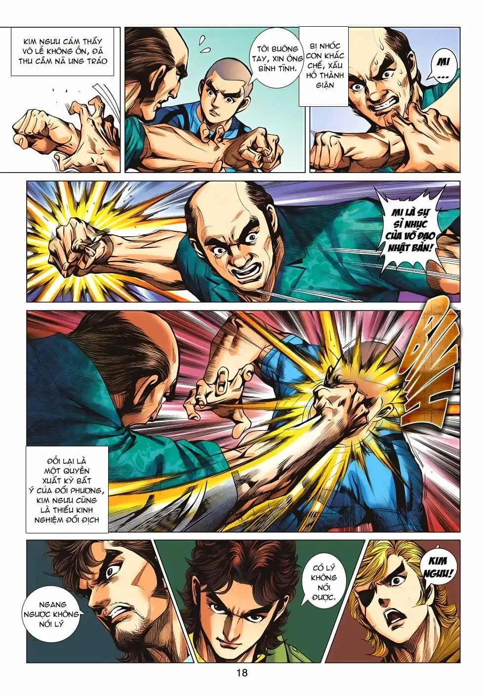 Truyện Tranh Tân Tác Long Hổ Môn trang 4