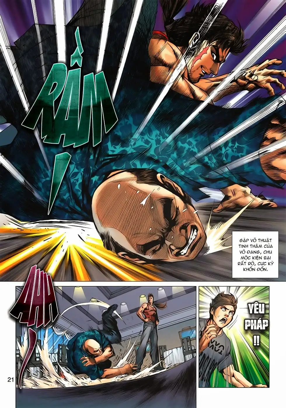 Truyện Tranh Tân Tác Long Hổ Môn trang 4