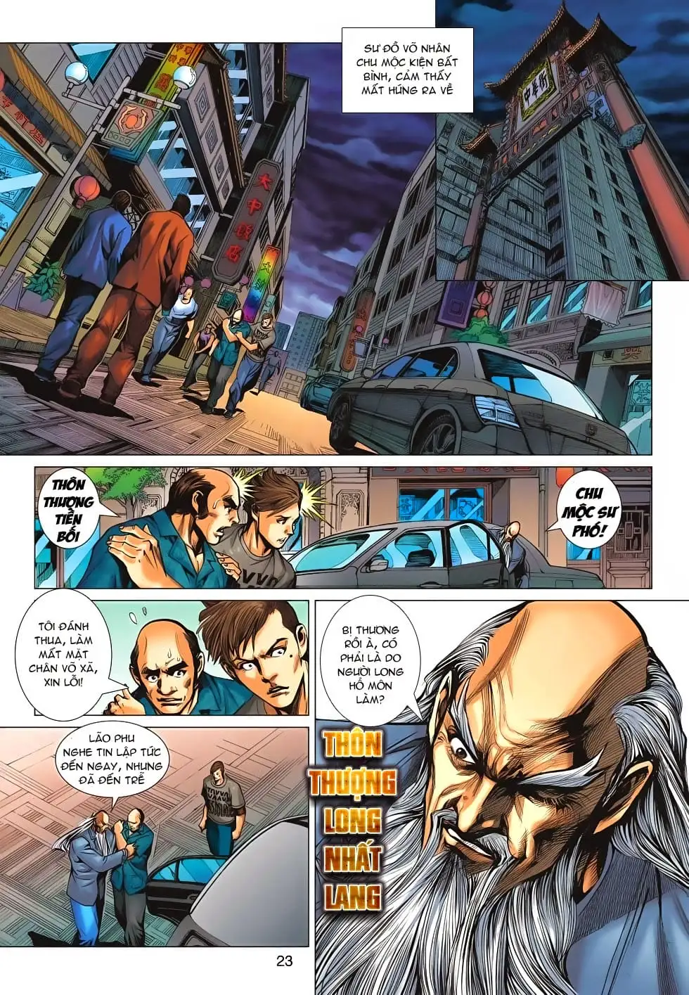 Truyện Tranh Tân Tác Long Hổ Môn trang 4