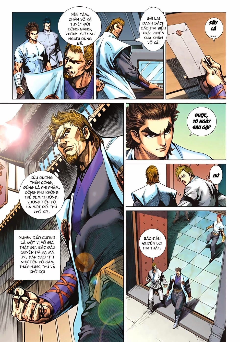 Truyện Tranh Tân Tác Long Hổ Môn trang 4