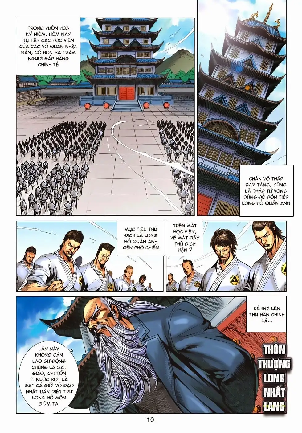 Truyện Tranh Tân Tác Long Hổ Môn trang 4