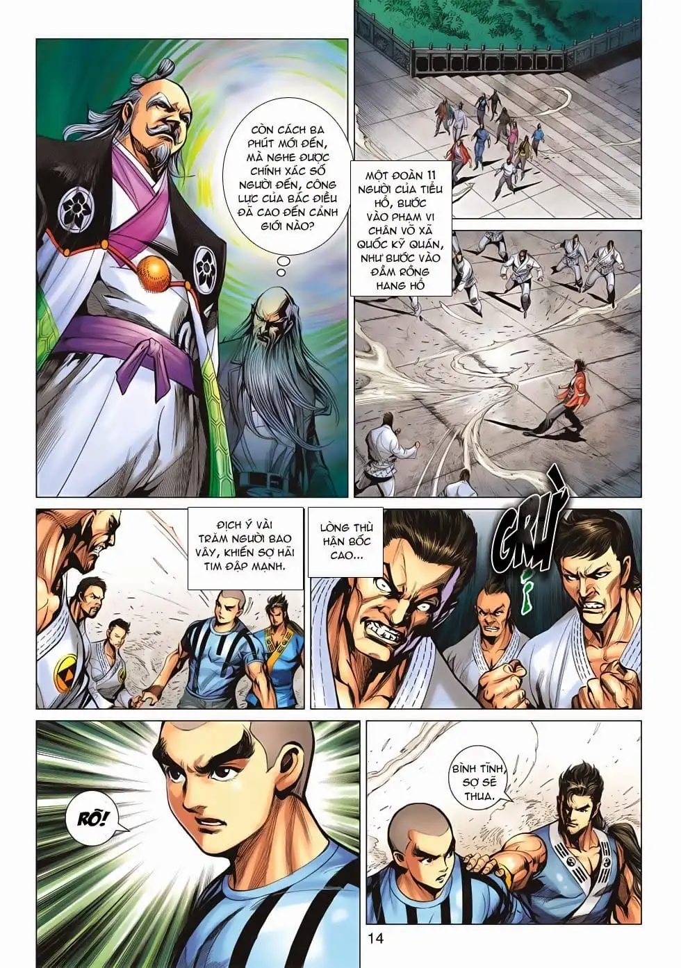 Truyện Tranh Tân Tác Long Hổ Môn trang 4