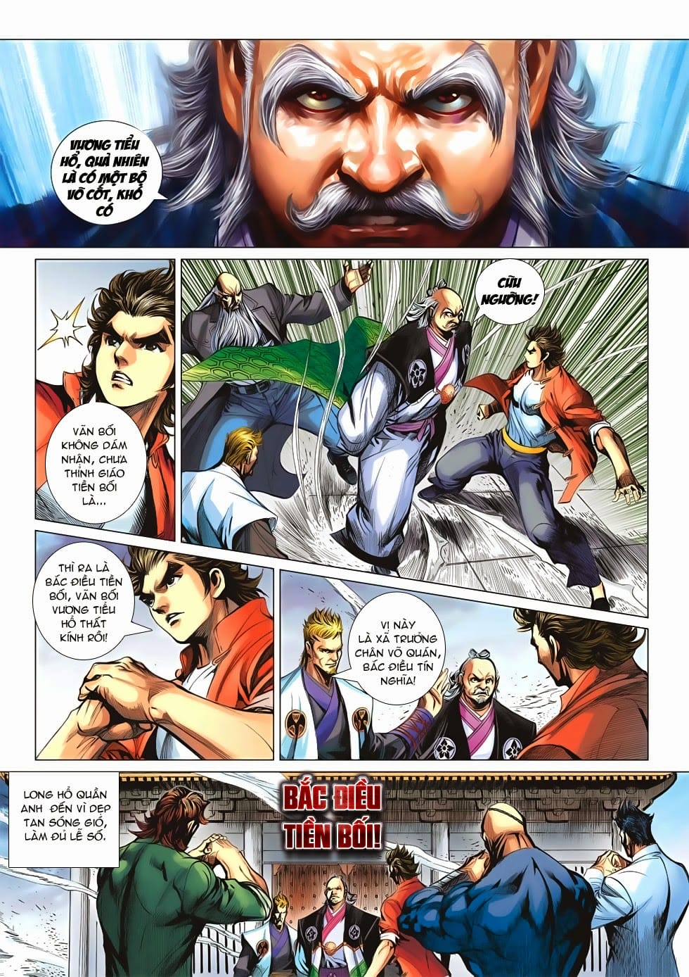 Truyện Tranh Tân Tác Long Hổ Môn trang 4