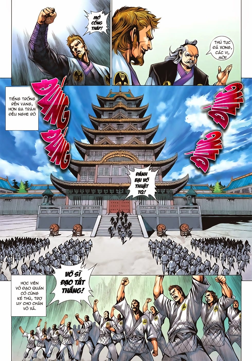 Truyện Tranh Tân Tác Long Hổ Môn trang 4