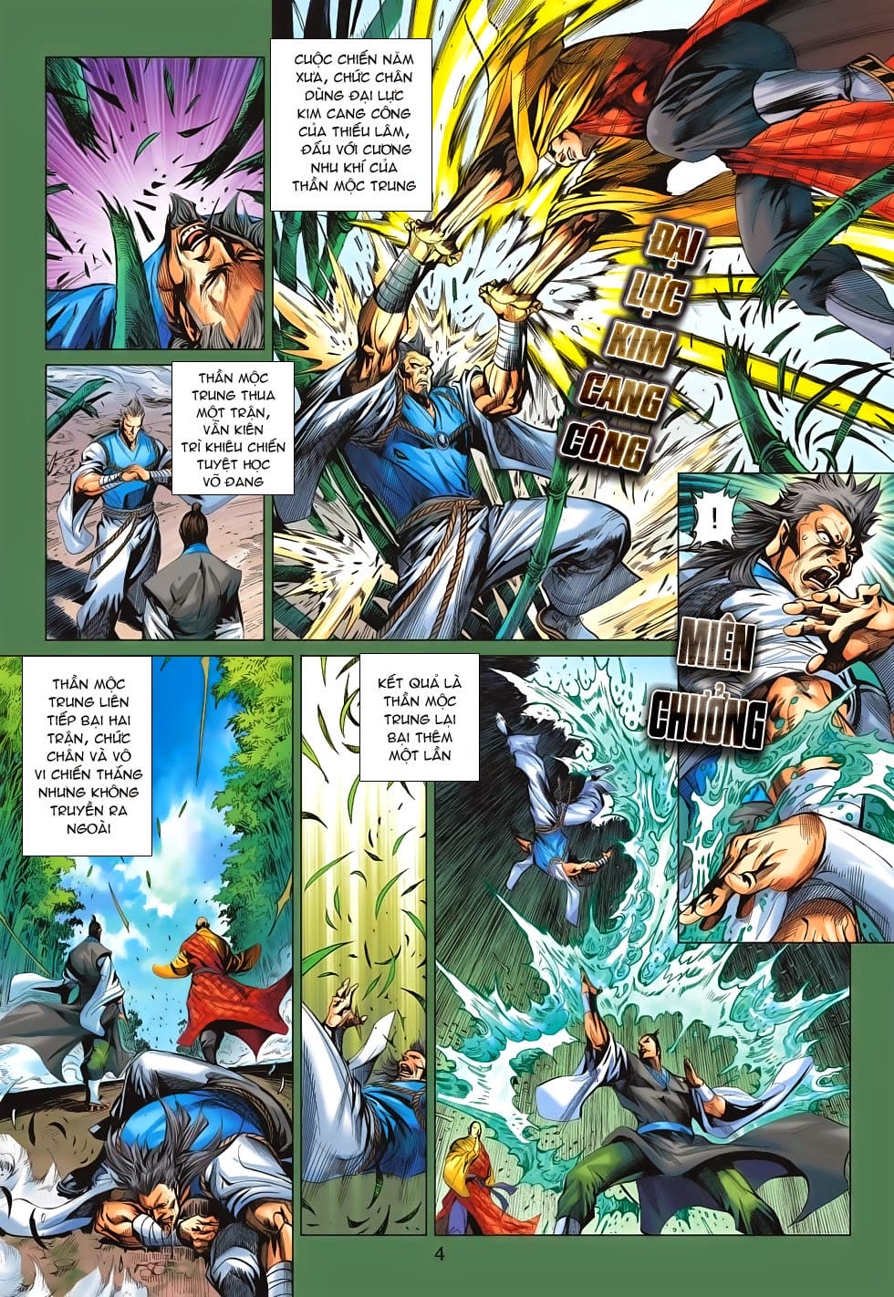 Truyện Tranh Tân Tác Long Hổ Môn trang 4