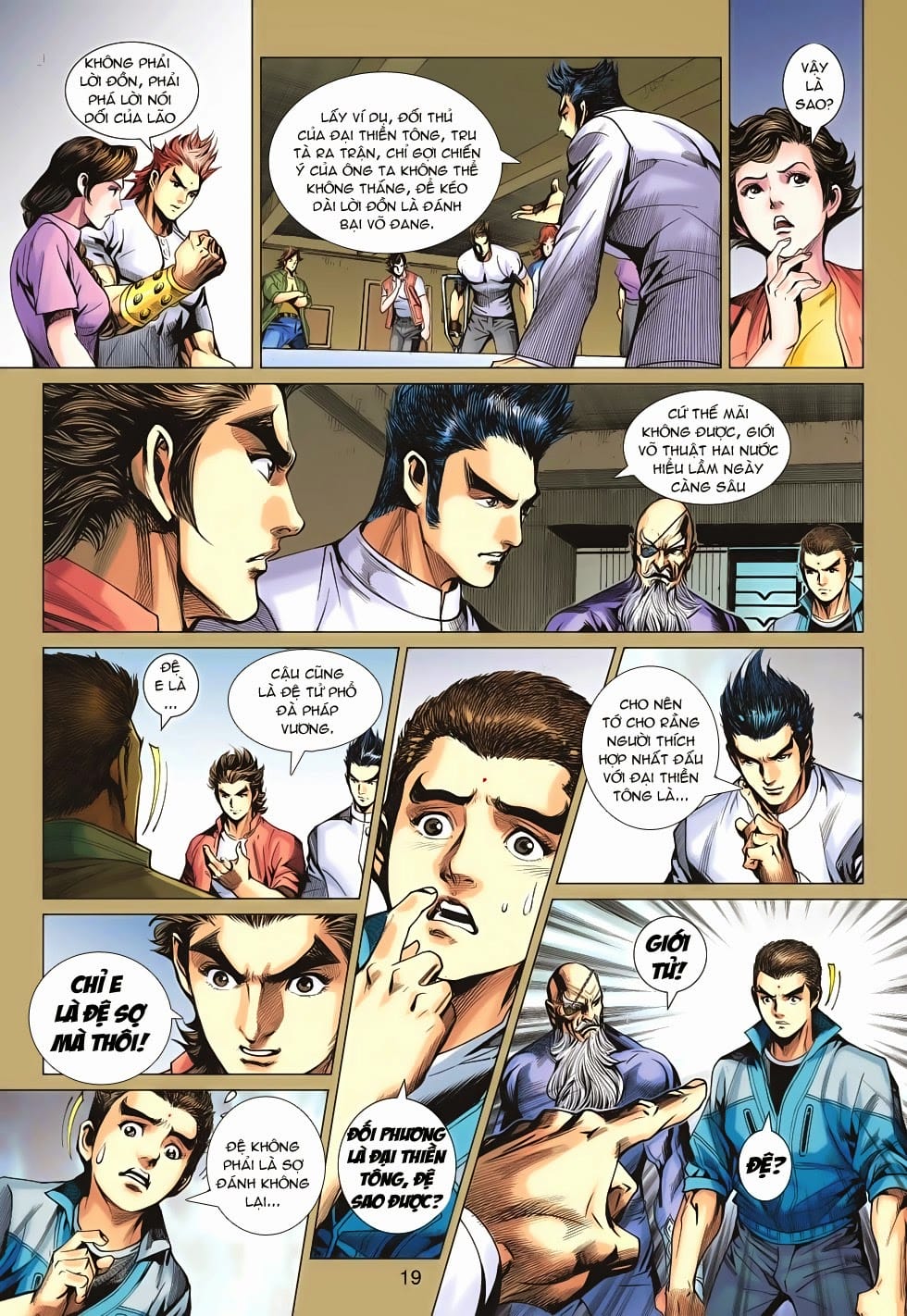 Truyện Tranh Tân Tác Long Hổ Môn trang 4