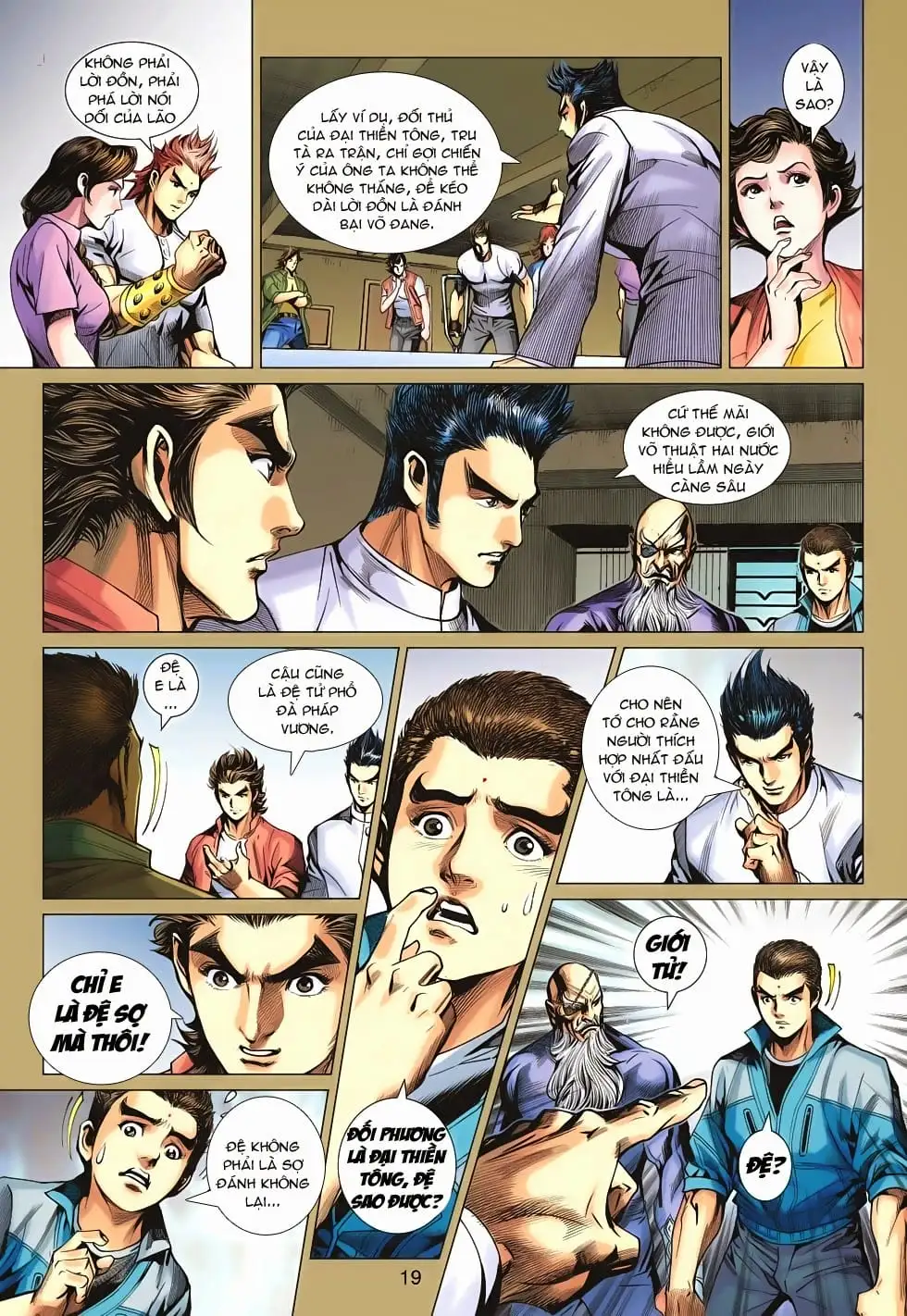 Truyện Tranh Tân Tác Long Hổ Môn trang 4