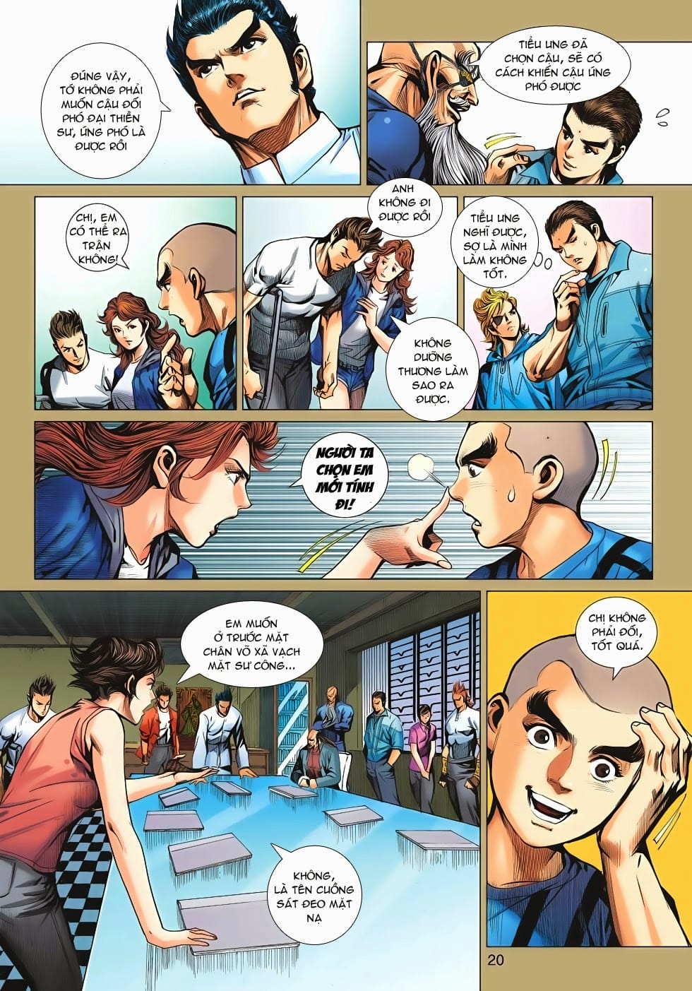 Truyện Tranh Tân Tác Long Hổ Môn trang 4