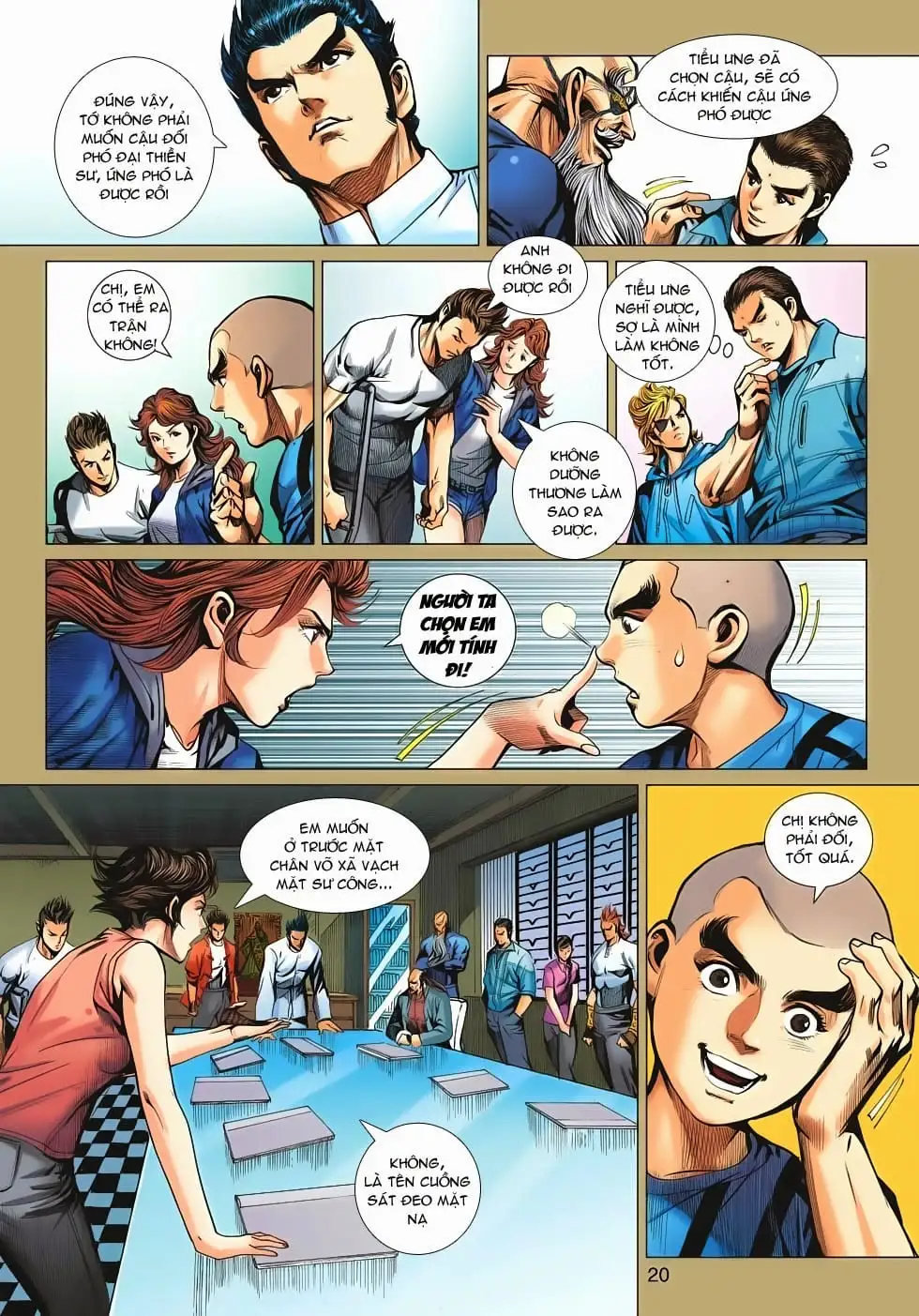 Truyện Tranh Tân Tác Long Hổ Môn trang 4