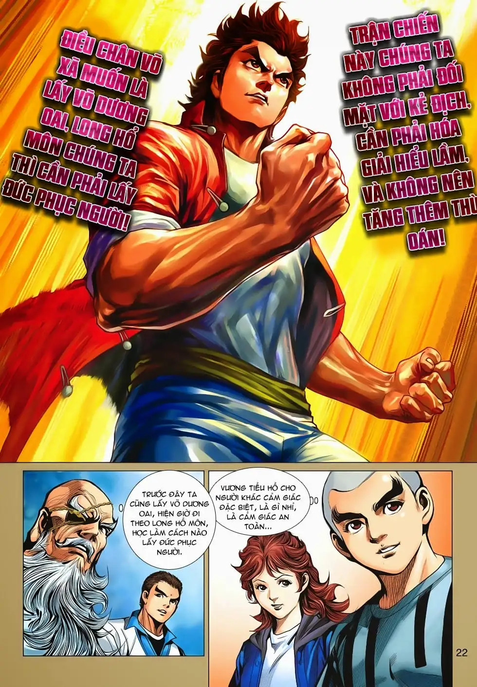 Truyện Tranh Tân Tác Long Hổ Môn trang 4