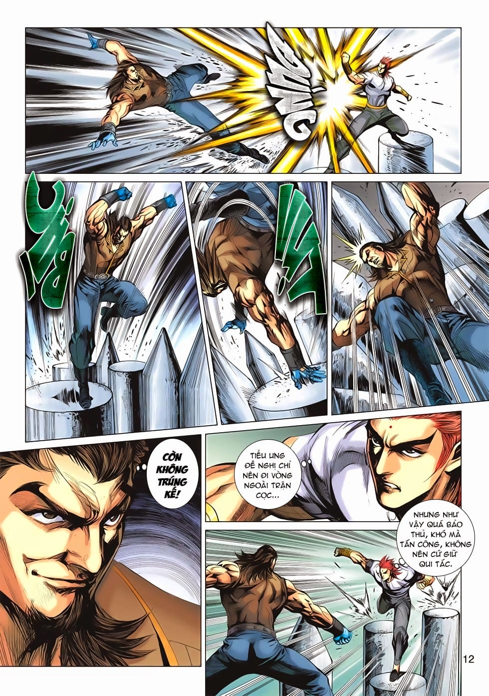 Truyện Tranh Tân Tác Long Hổ Môn trang 4