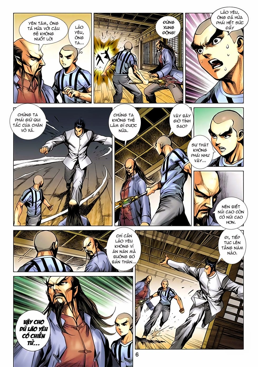 Truyện Tranh Tân Tác Long Hổ Môn trang 4