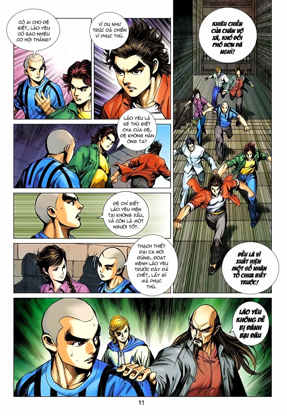 Truyện Tranh Tân Tác Long Hổ Môn trang 4