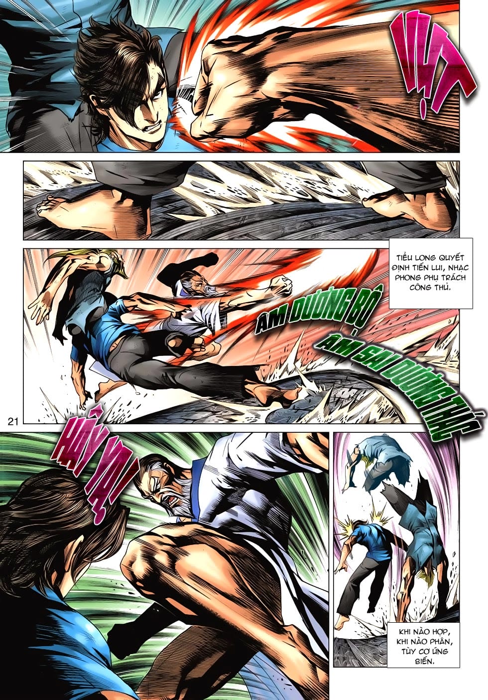 Truyện Tranh Tân Tác Long Hổ Môn trang 4