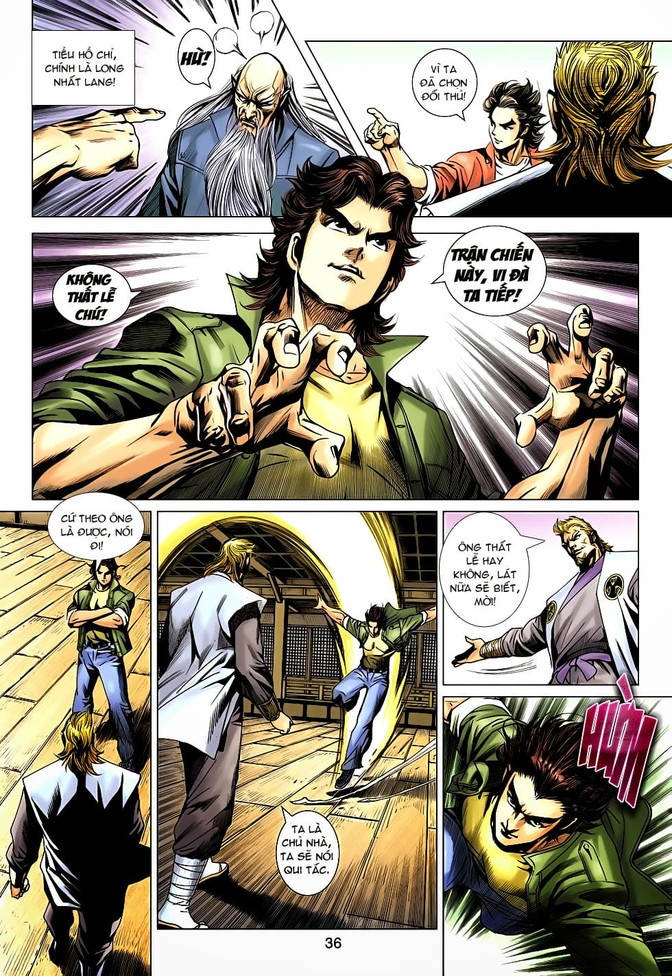 Truyện Tranh Tân Tác Long Hổ Môn trang 4